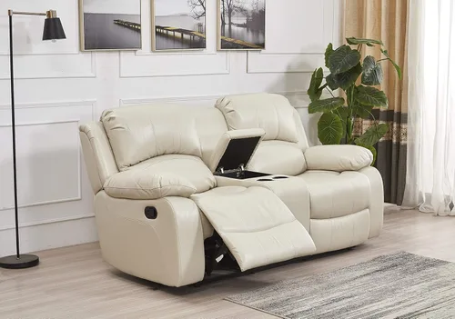 Vista 53 de Betsy Furniture 8018 - Juego de sillón reclinable de cuero reconstituido, para sala, sofá reclinable, sofá de dos piezas y sillón de cuero