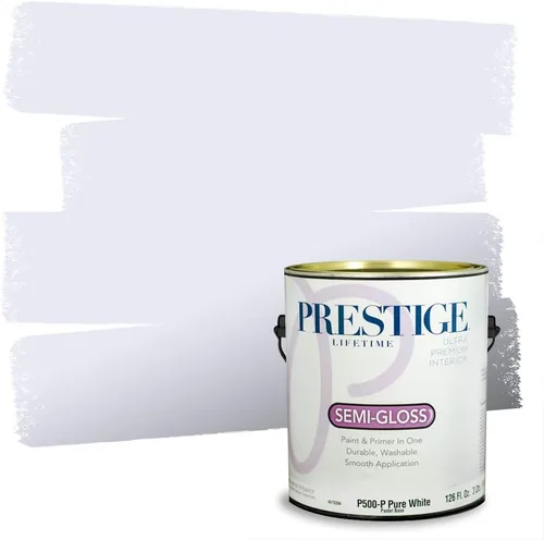 Vista 199 de Prestige Pintura interior e imprimación en uno, increíble, satinado, 1 galón