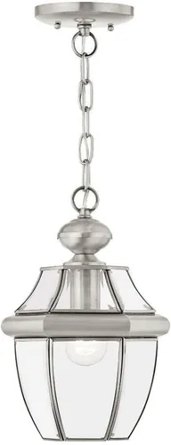 Vista 9 de Livex Lighting 2152-01 Monterey - Farol colgante para exteriores, 1 luz, latón antiguo