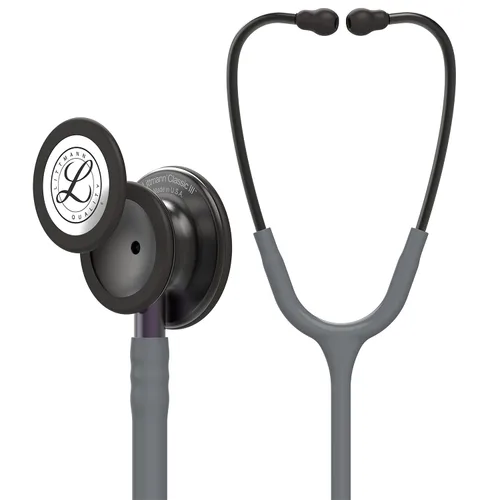 Vista 21 de 3M Littmann Classic III - Estetoscopio de monitoreo, 5803, más de 2 veces más fuerte, pesa menos, pieza torácica de acero inoxidable con acabado