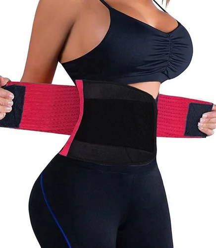 Vista 13 de Koochy - Cinturón de entrenamiento / reductor de cintura para mujer, multiuso, para pérdida de peso, control de abdomen, adelgazamiento del cuerpo