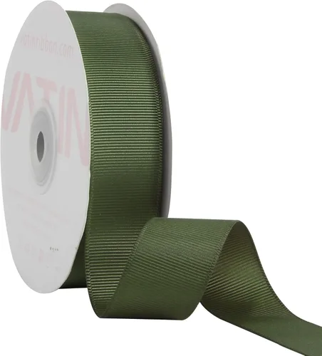 Vista 28 de VATIN Cinta de Grogrén Negra, 1-1/2" x 50 Yardas Continuas, Cinta de Grogrén de Poliéster Negra, Usar para Lazos de Bricolaje, Accesorios