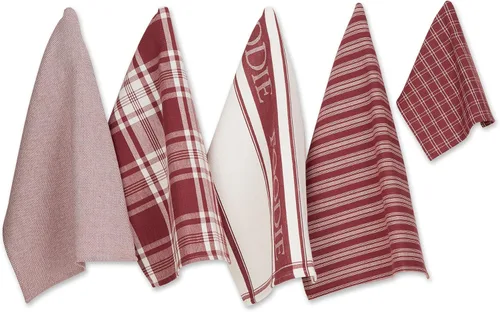Vista 11 de DII Everyday Collection Foodie - Juego de cocina, toalla de cocina y paño de cocina, verde alcachofa, 5 piezas