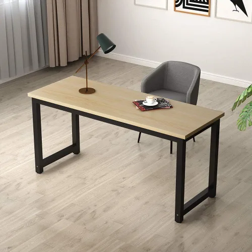 Vista 163 de Tribesigns - Escritorio moderno para computadora, 70.8 x 35.4 pulgadas, escritorio ejecutivo grande de oficina, mesa de estudio, estación de trabajo