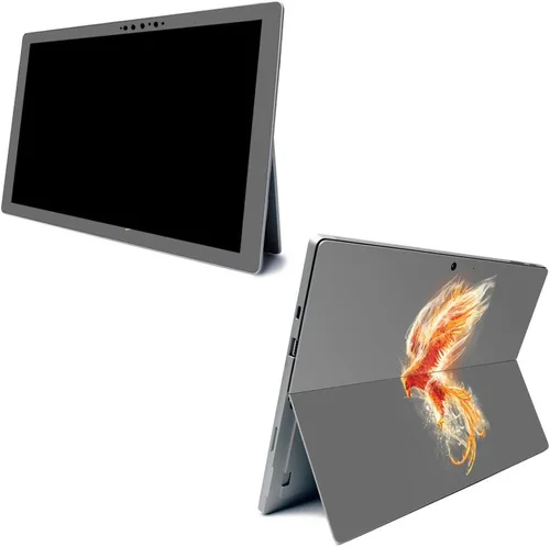 Vista 9 de MightySkins Skin para Microsoft Surface Pro 7 – Blue Reborn Funda protectora de vinilo duradera y única Fácil de aplicar, quitar y cambiar