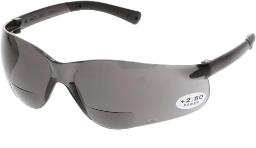 Vista 6 de BKH10 Anteojos de seguridad de policarbonato, 1.0 Diopter, transparente, con antiderrape