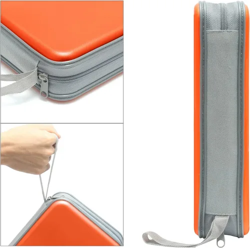 Vista 9 de Cartera, estuche, caja resistente para CD/DVD (capacidad para 80 CD/DVD)