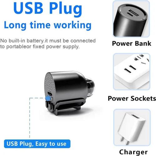 Vista 8 de 【Free 64G】Smallest Wireless WiFi Camera,HD1080P Mini Camera,Portable Security Camera,Smart Home Baby Monitor Camera with Night Vision,Motion