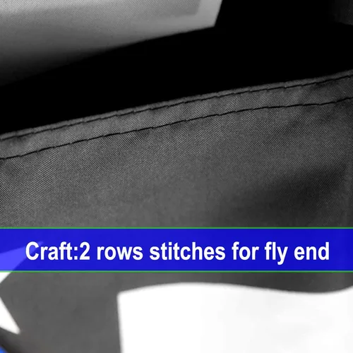 Vista 4 de Bandera de Estados Unidos de 3 x 5 pulgadas para exteriores, bomberos de policía de alta resistencia, bombero militar, bombero del ejército