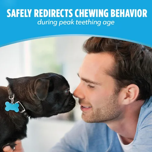 Vista 7 de Masticables para dentición de cachorro Dentalife para perros pequeños de 3 meses en adelante, sabor a pollo, 17.3 oz., 19 masticables - Bolsa de 19