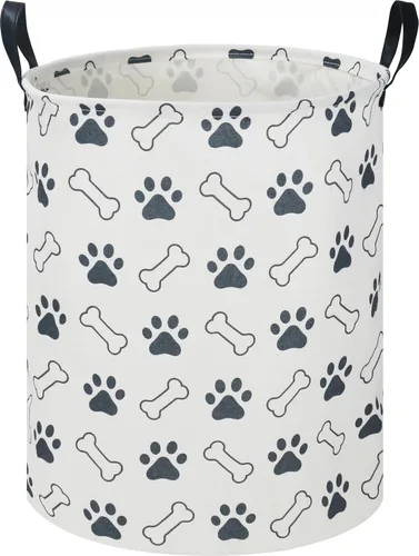 Vista 22 de NTAOHAMPER - Cesta de lavandería, cesta de ropa, caja de almacenamiento impermeable para el dormitorio, cesta organizadora de ropa, caja para Animal