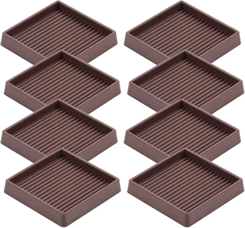 Vista 21 de VOCOMO Copas de goma de 2 x 2, almohadillas antideslizantes para muebles, agarre antideslizante para muebles, pies antideslizantes para muebles