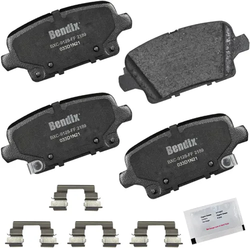 Vista 286 de Pastillas de Freno Traseras Cerámicas Bendix Priority1 CFC1510 para INFINITI QX56 2013-2011, QX80 2024-2014, Nissan Armada 2023-2017