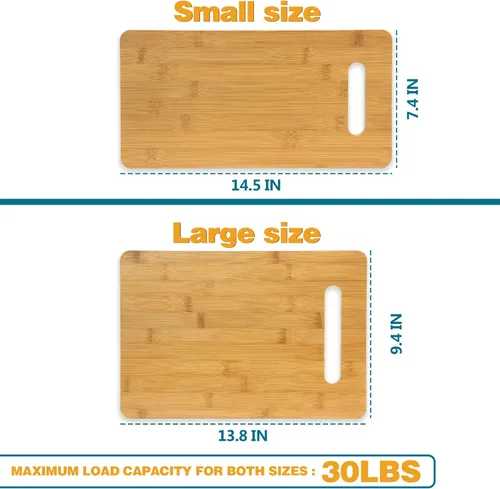 Vista 4 de Bamboo Appliance Slider, Sliding Tray for Coffee Maker, Kitchen Countertop Appliance Rolling Tray, Coffee Pot Slider Tray for Counter with Rubber