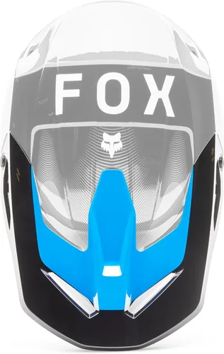 Vista 2 de Fox Racing V1 Casco de Motocross Dirt Bike con Visera, Negro, Pequeño/Mediano