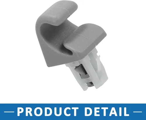 Vista 6 de Clip de gancho para visera solar 74348-33040 accesorio de coche para Toyota Camry 2007-2017 (juego de 2)