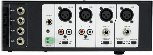 Vista 5 de Rockville Amplificador de 4 zonas de matriz de múltiples fuentes + (20) altavoces de techo negros de 5.25 pulgadas