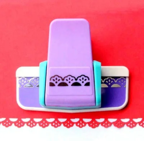 Hecho a mano Scrapbooking Edge Puncher Fancy Border Punch S Jasmine Dolphin Design DIY Paper Cutter (Dolphin)