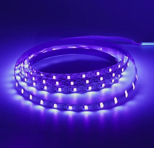 Tira de luz LED negra, 6.6 pies, 120 cuentas de lámpara, accesorios de luz negra flexibles de 5 V, tira de luz negra de 6.6 ft, no impermeable para