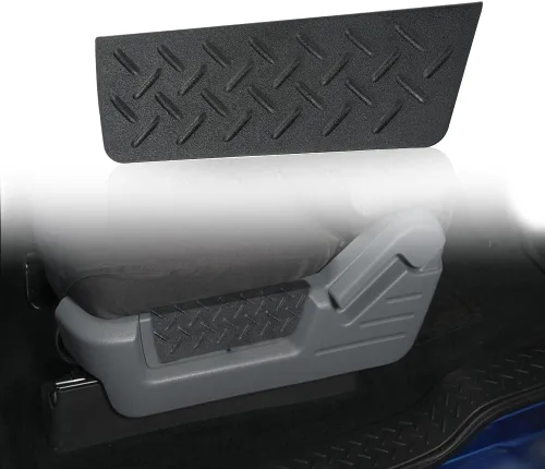 Vista 9 de PIT66 Cubierta de asiento delantero compatible con Ford F150 2011-2014 lado izquierdo del conductor, color negro