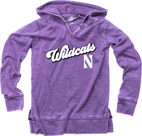 Vista 43 de Wes and Willy NCAA Camiseta con Capucha de Cuello en V para Niñas