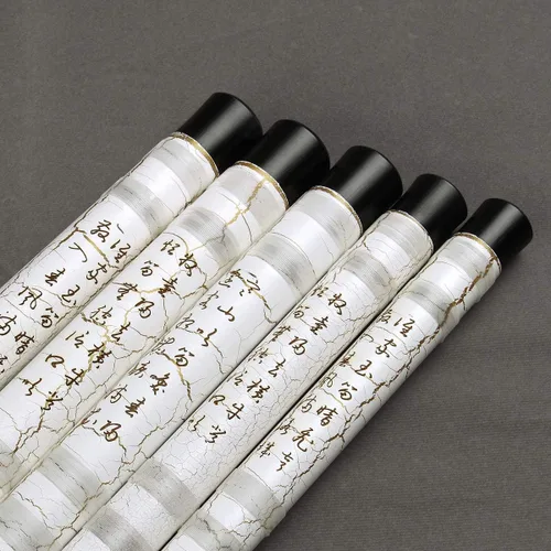 Vista 4 de Flautas de viento de madera clásica flauta de bambú instrumento musical chino tradicional Dizi transversal Flauta para principiantes (tecla C)