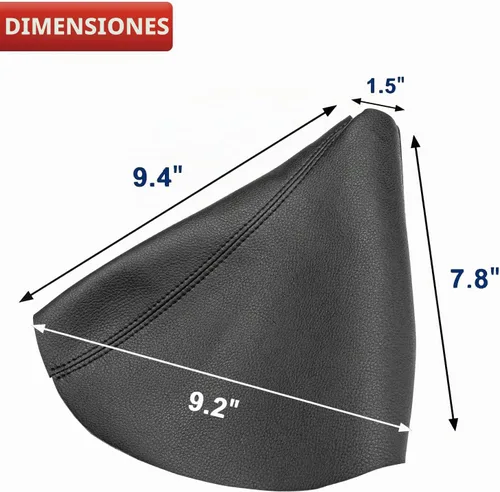 Vista 7 de KBH Funda para maletero de palanca de cambios para Hummer H3 2005-2011, accesorios interiores de cuero de vinilo, tapicería duradera para maletero