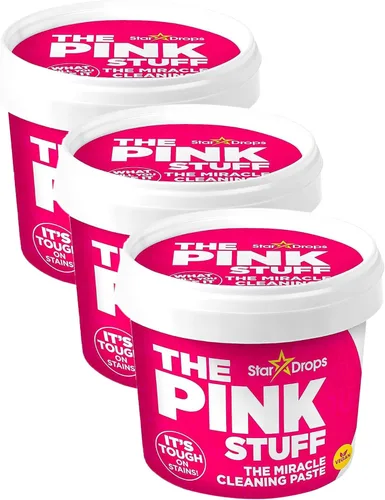 Stardrops - The Pink Stuff - Pasta de limpieza multiusos The Miracle (paquete de 3)