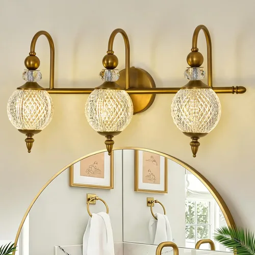 Vista 14 de Vintage Black Wall Sconce with Acrylic Globe Shade Indoor Wall Light for Bathroom Bedroom Hallway Farmhouse