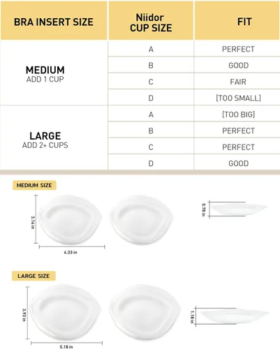 Vista 5 de Niidor Self-Adhesive Bra Pads Insert Removable Triangle Push Up Sticky Bra Cups Breast Lifter for Bikini Swimsuit