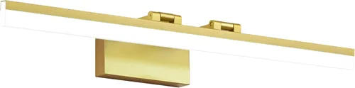 Vista 12 de SOLFART Luces LED ajustables de 18 pulgadas para tocador de baño, luces de baño sobre espejo, luz de tocador negra, accesorios de iluminación