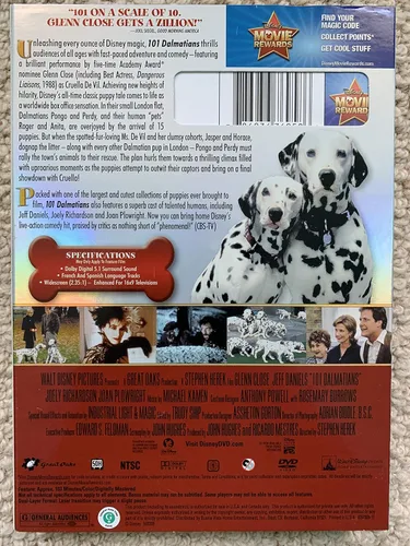 Vista 2 de 101 Dalmatians (Live Action) DVD