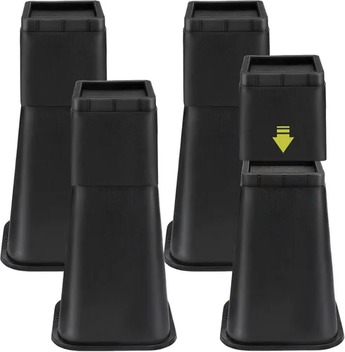 Vista 18 de Elevadores de Cama de 2 pulgadas, 3 pulgadas, 4 pulgadas, 6 pulgadas, 8 pulgadas de Servicio Pesado, Elevador de Muebles de Gran Tamaño para Sofá