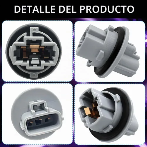 Vista 4 de Enchufe 90075-60060 de la bombilla de la señal de giro frontal 2PCS