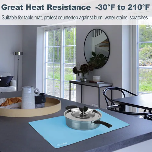 Vista 7 de SAPID - Lámina de silicona extragrande para manualidades, alfombrillas gruesas de silicona para fundición de joyas, alfombrilla de silicona