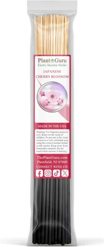 Vista 6 de Floral Incense Sticks Variety Set Bulk 500 Pack Sampler 11" Sticks - 5 Bundles of 100 Sticks Per Bundle. Gardenia, Japanese Cherry Blossom, Jasmine