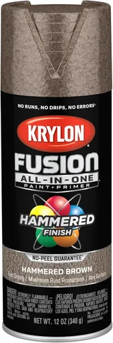 Vista 49 de Krylon Fusion All-In-One Paint & Primer K02727007 - Pintura en aerosol brillante, 12 onzas, blanco