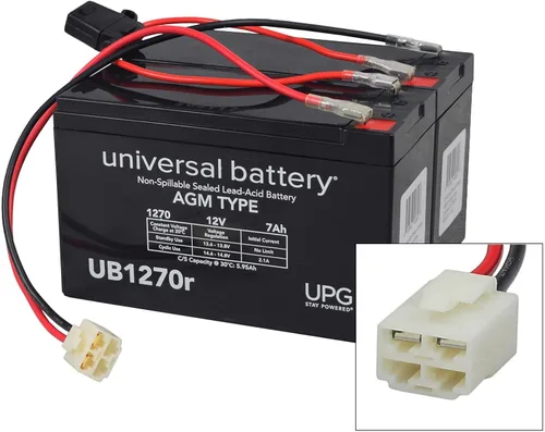 Vista 13 de AlveyTech Paquete de baterías prémium de 24 voltios para la moto Razor MX350 Dirt Rocket (7 Ah, rango estándar), incluye kit de arnés 2 en 1