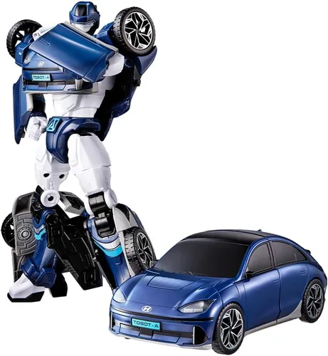 Nuevo TOBOT, TOBOT A, Youngtoys - Vehículo coleccionable transformable a robot, juguetes de personajes de animación de héroes para niños de 4 años
