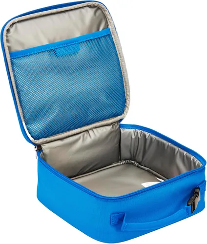 Vista 6 de Bolsa de almuerzo LEGO, duradera y aislada, con bolsillo de malla y compartimento con cremallera, perfecta para comidas sobre la marcha, negra