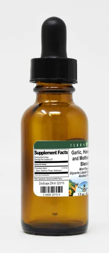 Vista 4 de Terravita Extracto líquido de glicerita de apoyo cardiovascular (1:5) - sabor a menta (1 oz, ZIN: 523715)