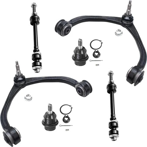 Vista 158 de Detroit Axle - Kit de brazos de control delanteros para Chevy GMC Silverado Sierra 1500 Avalanche Yukon Tahoe Escalade ESV EXT, 2 brazos de control