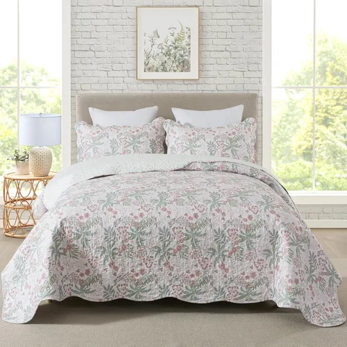 Vista 35 de Travan Juegos de Edredón de 2 Piezas Twin con Sham, Ropa de Cama de Gran Tamaño, Colcha Reversible, Juego de Cubrecama Suave, Tamaño Twin