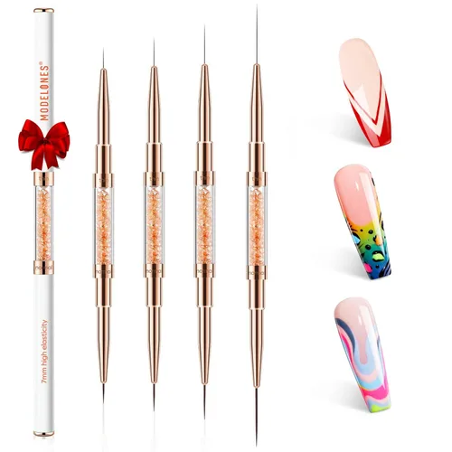 Vista 12 de Modelones Limpiador y restaurador de pinceles de uñas para esmalte de uñas, gel de extensión, gel constructor sólido, polvo de inmersión, acrílico