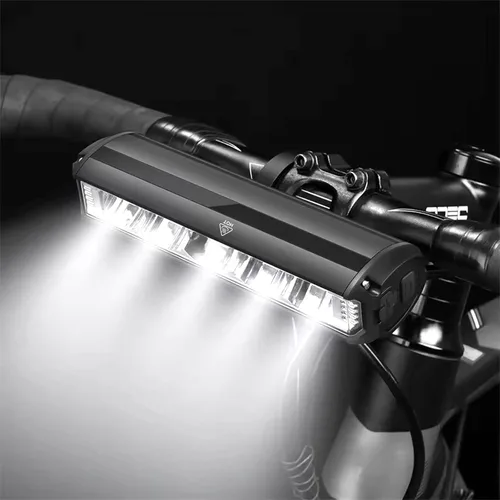Vista 12 de 4800 Lumen Bike Lights, USB-C Rechargeable Bicycle Light, Super Bright Bike Lights for Night Riding, IP65 Waterproof Bicycle Headlight, for