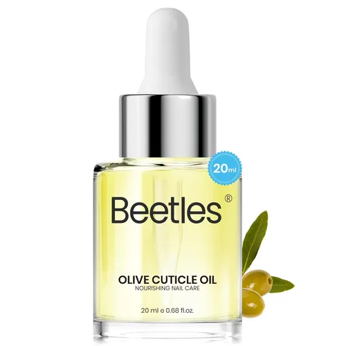 Vista 9 de Beetles - Aceite de cutícula para uñas, 0.5 onzas líquidas, fragancia de almendra, cuidado con aceite de jojoba y vitamina E, crecimiento de uñas