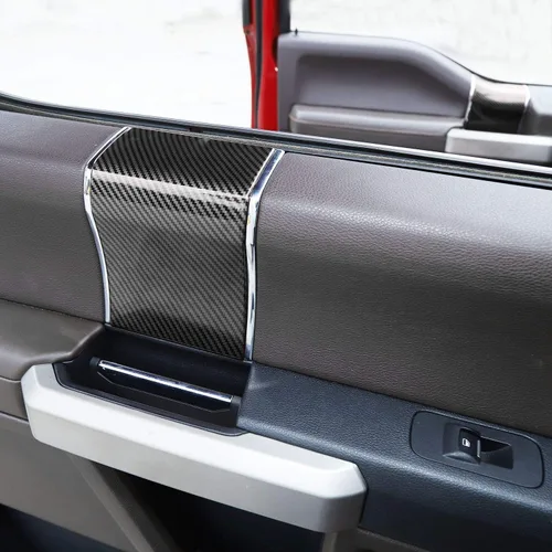 Vista 5 de Voodonala Para F150 manijas interiores de puerta, cubierta superior, manija de puerta interior, embellecedor para Ford F150 2015-2020, accesorios