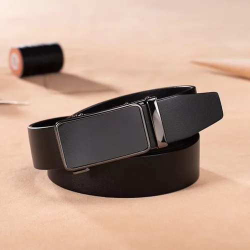 Vista 3 de wolksprong Ratchet Belts for Men,Heavy Duty Belt for Men, Italian Full Grain Leather,Elegant Gift Box