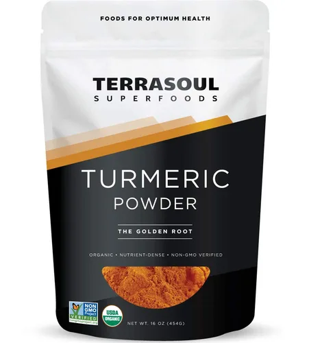terrasoul Superfoods polvo orgánico de cúrcuma