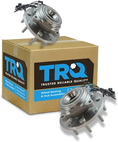 Vista 217 de TRQ Par de conjunto de cubo de cojinete de rueda delantera izquierda derecha, 2 piezas compatible con Lexus GX460 2003-2009 GX470 2003-2023 Toyota